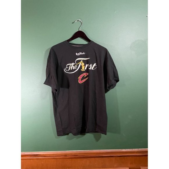 Cleveland Cavaliers - NBA Finals - "The First" - Men's Short Sleeve Black T-Shir - Picture 1 of 4